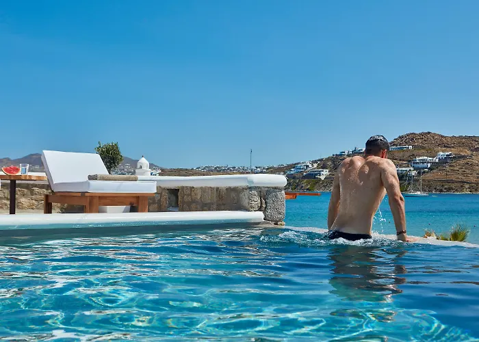 Lejlighedshotel Mykonos Waves House & 4*